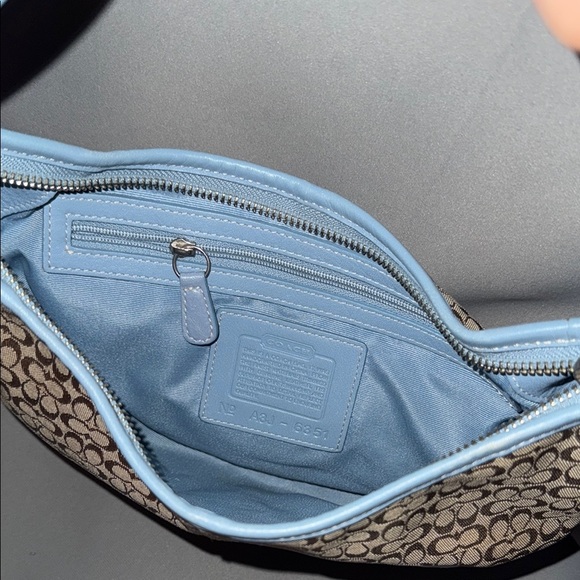 Coach Blue and Brown Women´s Bag